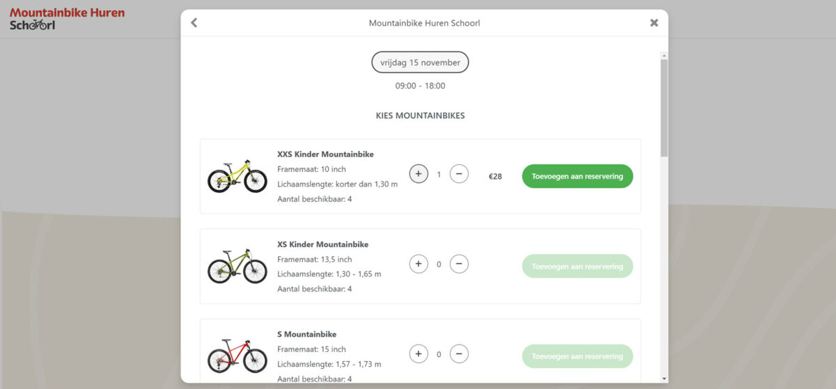 Portfolio case Fietsenwinkel Schoorl 3